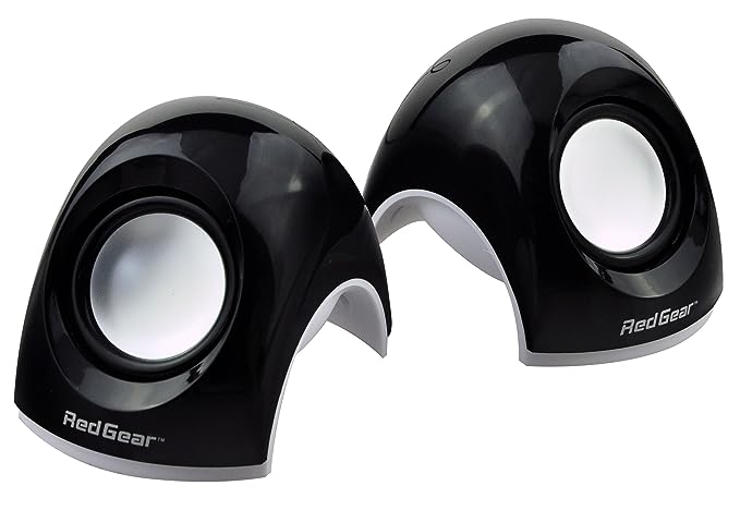 Redgear Mini 2.0 Channel USB Speakers (Black) Redgear Mini 2.0 Channel USB Speakers (Black)